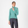 CASTELLI Cyklistická zateplená bunda - PERFETTO ROS 3 W - svetlo modrá XL