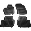 Gumové koberce Mitsubishi Outlander 2005-2012 - 28 mm okraj černá - 202303