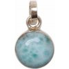Nefertitis Larimar prívesok striebro Ag 925 č. 7 NF59264 - 1 cm, 1,4 g