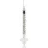 Striekačka KRUUSE U50 inzulínová 3-dielna, 0,5 ml s ihlou 29 G x 1/2