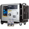 Tagred Dieselový generátor TAGRED 10300W 14 HP, JEDNOFÁZOVÝ, 2x230V + zásuvka PROFI 230V 32A zosilnená, 7000W, tichý