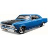 Maisto Design Classic Muscle, 1966 Chevelle SS 396, modrý, 1:24