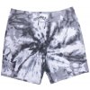 RIPNDIP kraťasy Peeking Nerm Sweat Shorts - Black Spiral Tie Dye Veľkosť: S