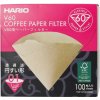 HARIO Misarashi V60-01 100 ks - papierové filtre na kávu
