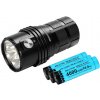 LED baterka Imalent MS06, 25000lm+3x Li-ion 21700mAh 4000mAh 3,6V, USB nabíjateľné