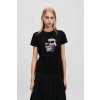 KARL LAGERFELD IKON RS DUO T-SHIRT BLACK