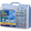 Compass 08517 ŽÁROVKY SERVISNÍ BOX 12 V MEGA PACK H1+H7+POJISTKY