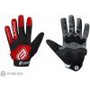 FORCE MTB Autonomy rukavice, čierno-červené S