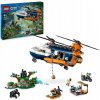 LEGO City 60437 Helikoptéra prieskumníkov džungle v základni
