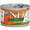 N&D Dog Konzerva Pumpkin kačka 140g