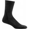 Ponožky merino Darn Tough 1972 Light Hiker Micro Crew Lightweight - Black Velikost: XL