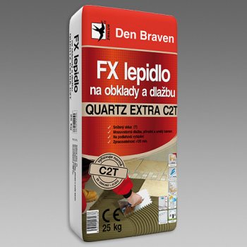 DEN BRAVEN FX QUARTZ EXTRA C2T lepidlo na obklady a dlažbu 25 kg od 8,99 €  - Heureka.sk