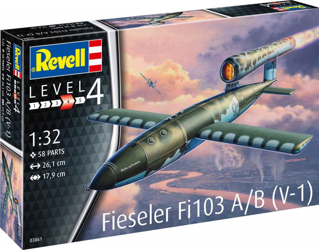Revell Plastic ModelKit raketa 03861 Fieseler Fi103 A/B V-1 1:32 od 19,75 €  - Heureka.sk
