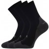 VoXX® Barefootan froté Unisex ponožky - 3 páry BM000005126300100716 čierna 35-38 (23-25)