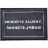 GDmats , Slušná rohožka 40x60 cm - na von aj na doma, 40x60, šedá