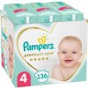 PAMPERS Premium Care 4 plienky (136 ks), 9-14 kg