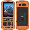 EVOLVEO StrongPhone Z6, vodotesný odolný Dual SIM telefón, oranžová