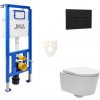 Závesný WC set do ľahkých stien / predstenová SAT Brevis SIKOJSW3