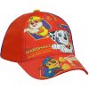 Šiltovka Paw Patrol Red Obvod: 54cm