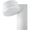 Svietidlo LED 8W, 3000K, 460lm, IP44, 120°, Al-biela, ENDURA STYLE SPOT ROUND WT (OSRAM)