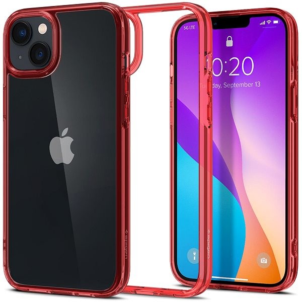 Spigen Ultra Hybrid Red Crystal iPhone 14