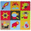 Pěnové puzzle Baby Great Piráti 9ks, 30x30cm