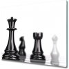 Sklenená doska na krájanie Chess kus 60x52 cm