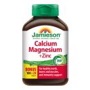 Jamieson Calcium Magnesium so Zinkom 120 tabliet