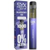 SYX BAR Blueberry Ice 0 mg 1000 poťahov