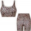 Komplet GOLDBERGH Althea BRA & Bastet Short Jaguar Hnedá M