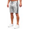 Sivé pánske teplákové šortky Bolf 68005