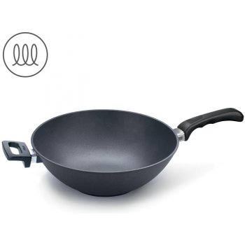 Woll Titánová panvica Wok na indukciu s rukoväťou Titanium Nowo 32 cm