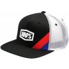 šiltovka Cornerstone Trucker, 100% (čierna/biela)