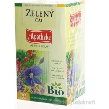 Apotheke Bio zelený čaj 20 x 1,5 g