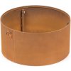 Záhradný obrubník G21 40 x 20 cm, kruhový, Corten