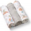 BABYONO Plienky bambusové 3 ks - šedá 397-09-BO