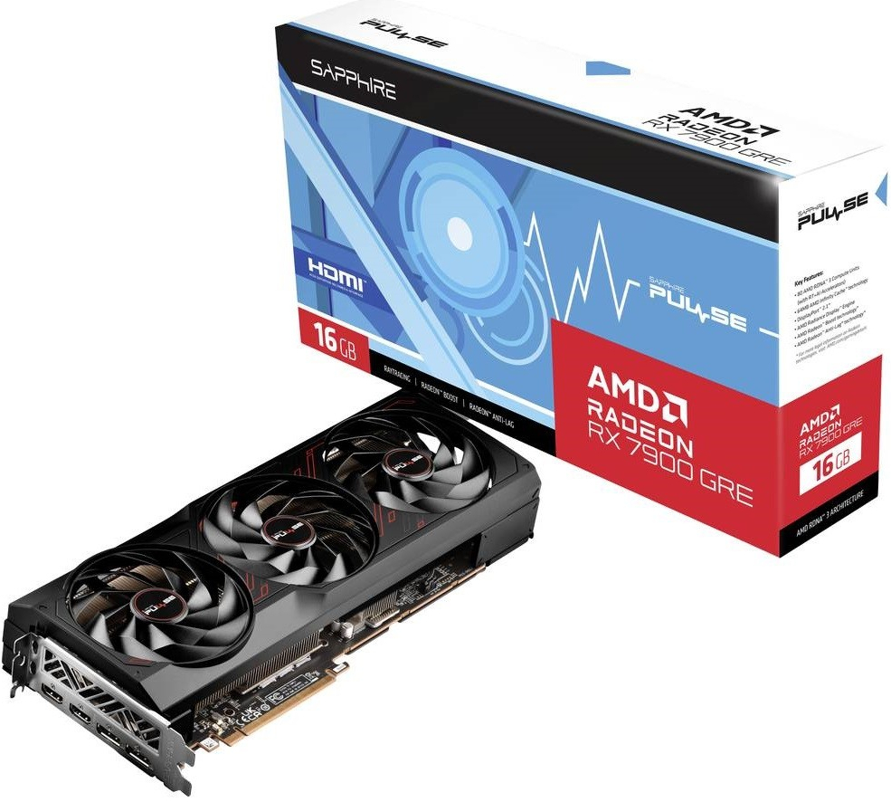 Sapphire Radeon RX 7900 PULSE GRE 16GB GDDR6 11325-04-20G