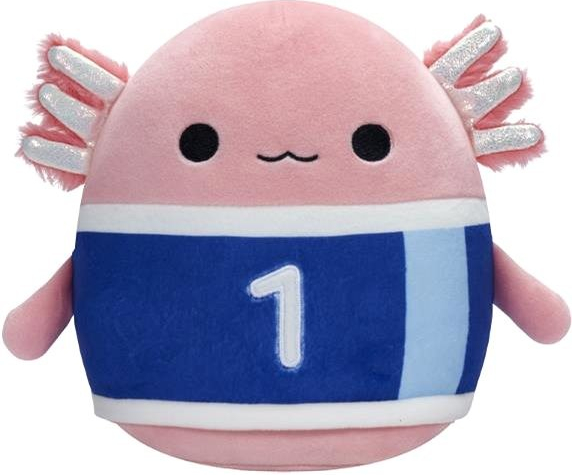 Squishmallows Axolotl s futbalovým dresom Archie