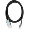 IBO iBox ITVCDP4K adaptér na video kábel 1,8 m USB Typ-C DisplayPort Čierna