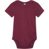 Babybugz Body BZ 10, dětské, krátký rukáv COT71001037075-burgundy Burgundová 3-6
