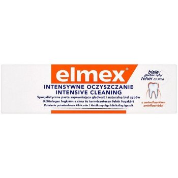 Elmex Intensive Cleaning zubná pasta pre hladké a přirozeně bílé zuby 50 ml