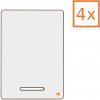 NOBO A4 mini, obojstranná, s odnímateľným stojanom – sada 4 ks