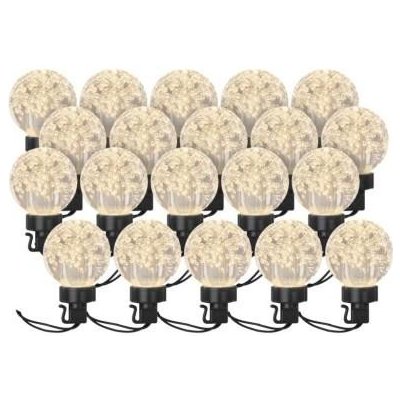 Emos LED svetelná reťaz – 20x párty žiarovky 7.6m teplá biela DCPW07 - Dekoratívne osvetlenie