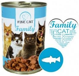 Fine Cat Family rybí 415 g