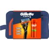 Gillette Fusion darčeková sada Proglide strojček + 4 náhradné hlavice + gél na holenie 200 ml