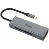 AKASA USB 3.2 Type-C čítačka kariet AK-CR-09BK