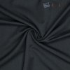 Kostýmová látka strečová gabardén, temno modrá/sivá 1 m