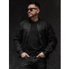 Čierna pánska obojstranná prechodná bomber bunda Bolf 84M3005A1