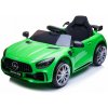 Detské elektrické autíčko na diaľkové ovládanie BestBerg BBCC-10G - Mercedes-Benz AMG GT R / od 3 rokov / nosnosť 25 kg / zelené