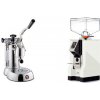 La Pavoni Stradivari Professional Lusso + Eureka Mignon Perfetto, CR white